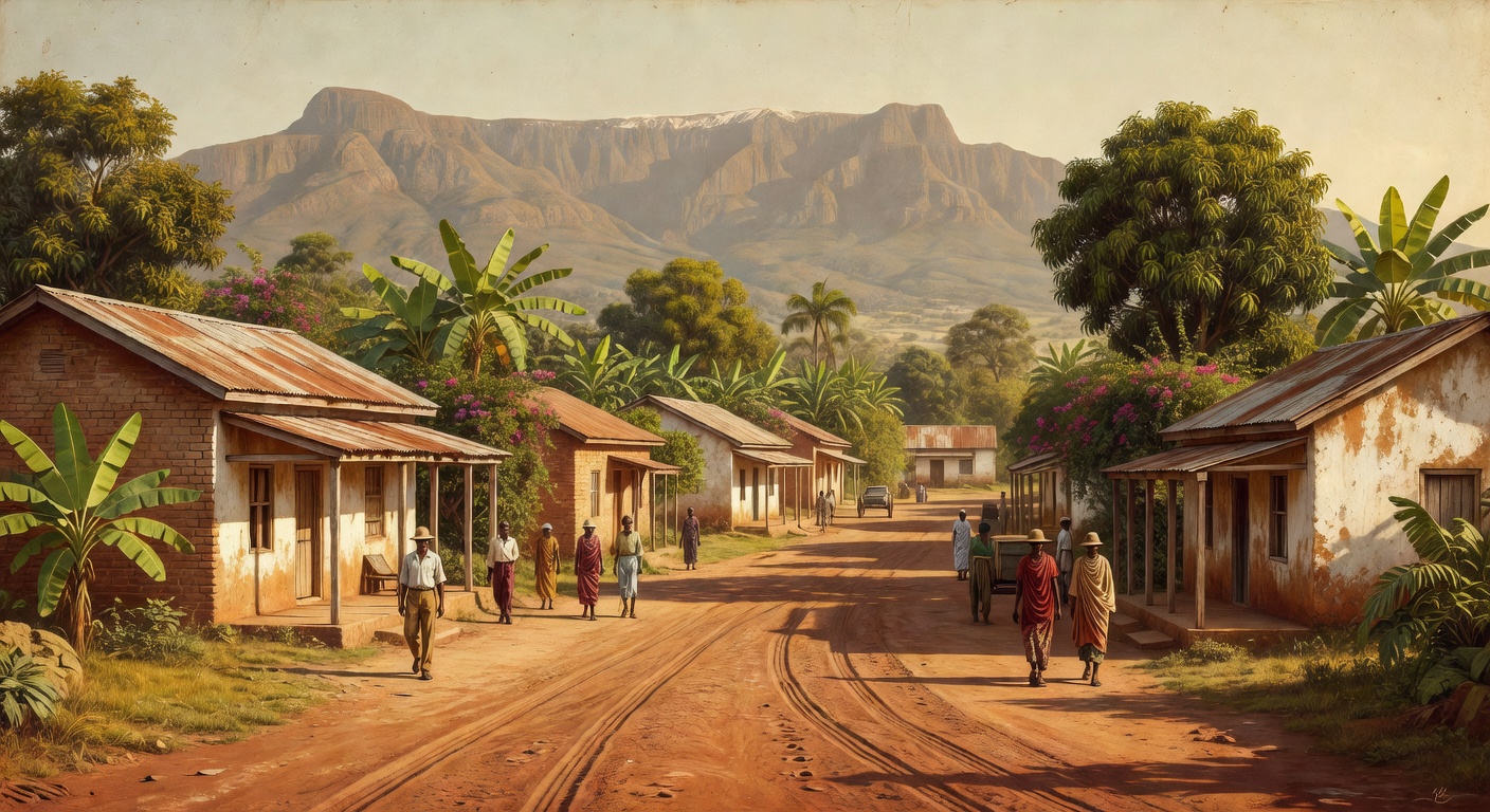 Mbale, Uganda in the 1940s